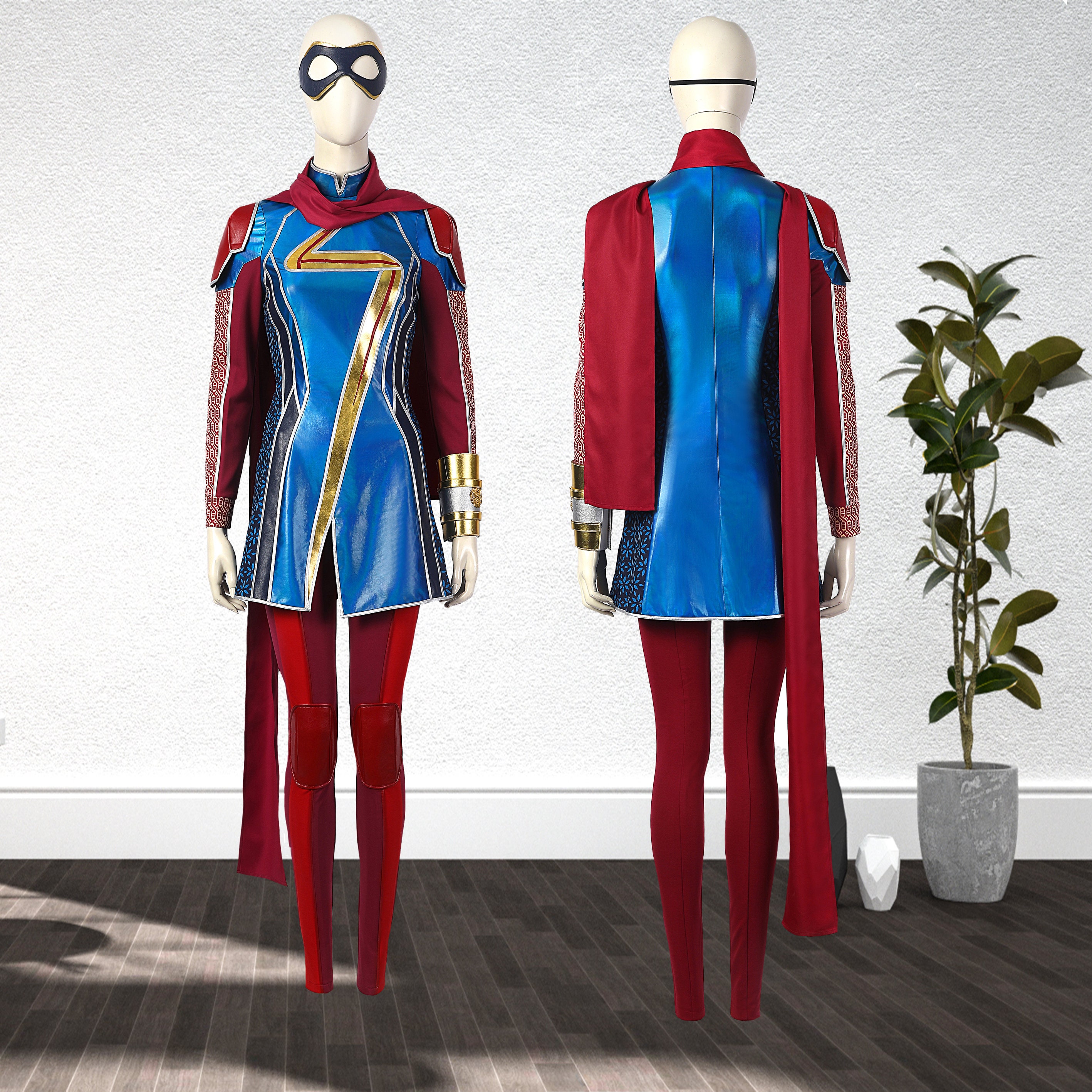Ms.marvel Kamala Khan Cosplay Costume. - Etsy