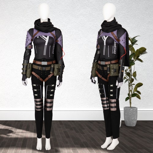 Game Apex Legends Cosplay Wraith Costume Full Set Customize Etsy