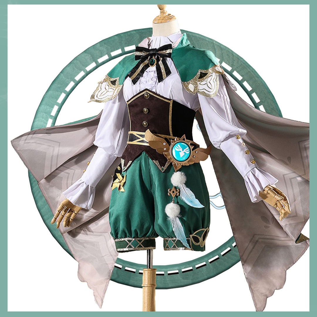 Genshin Impact Venti Cosplay Costume . Etsy