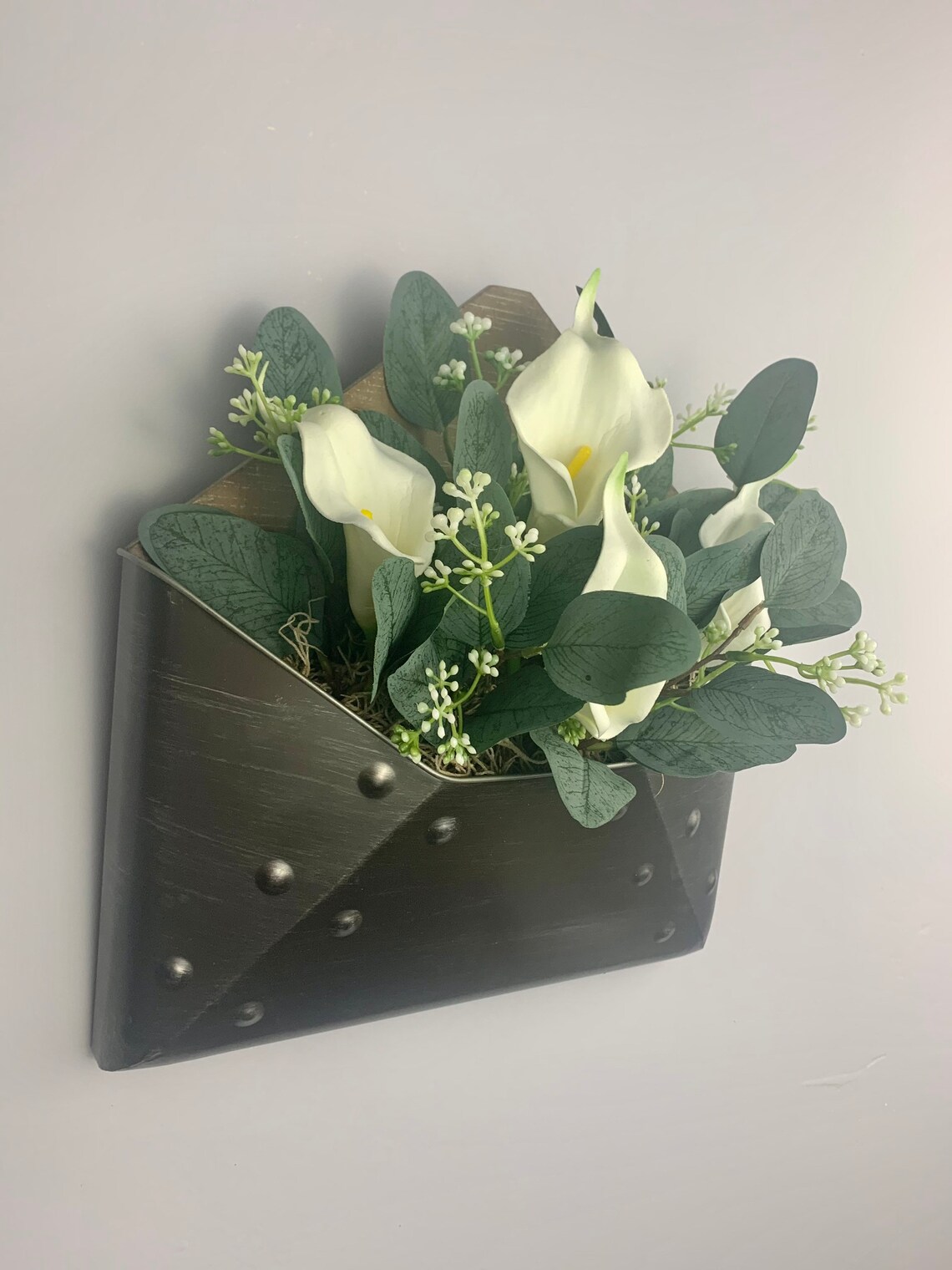 Wall Hanging Flowers Wall Hanging Flower Decor Wall Hanging Etsy