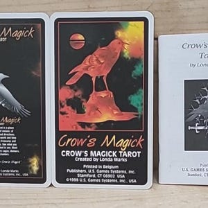 Crow's Magick Tarot - Etsy