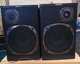 Sony SA-W3000 Powered Subwoofer Speakers Excellent Condition