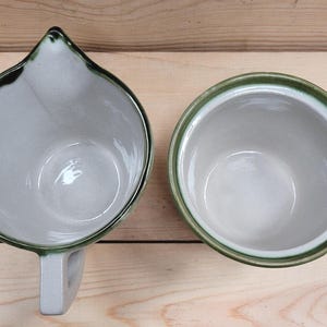 Vintage JBT Pottery Creamer and Sugar Set, Harvest Pattern (No Lid)