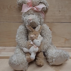 RUSS Plush &quot;MADDIE&quot; Mama Bunny/Baby Bunny/Toy Bunny&gt;Vintage Rabbit Plush