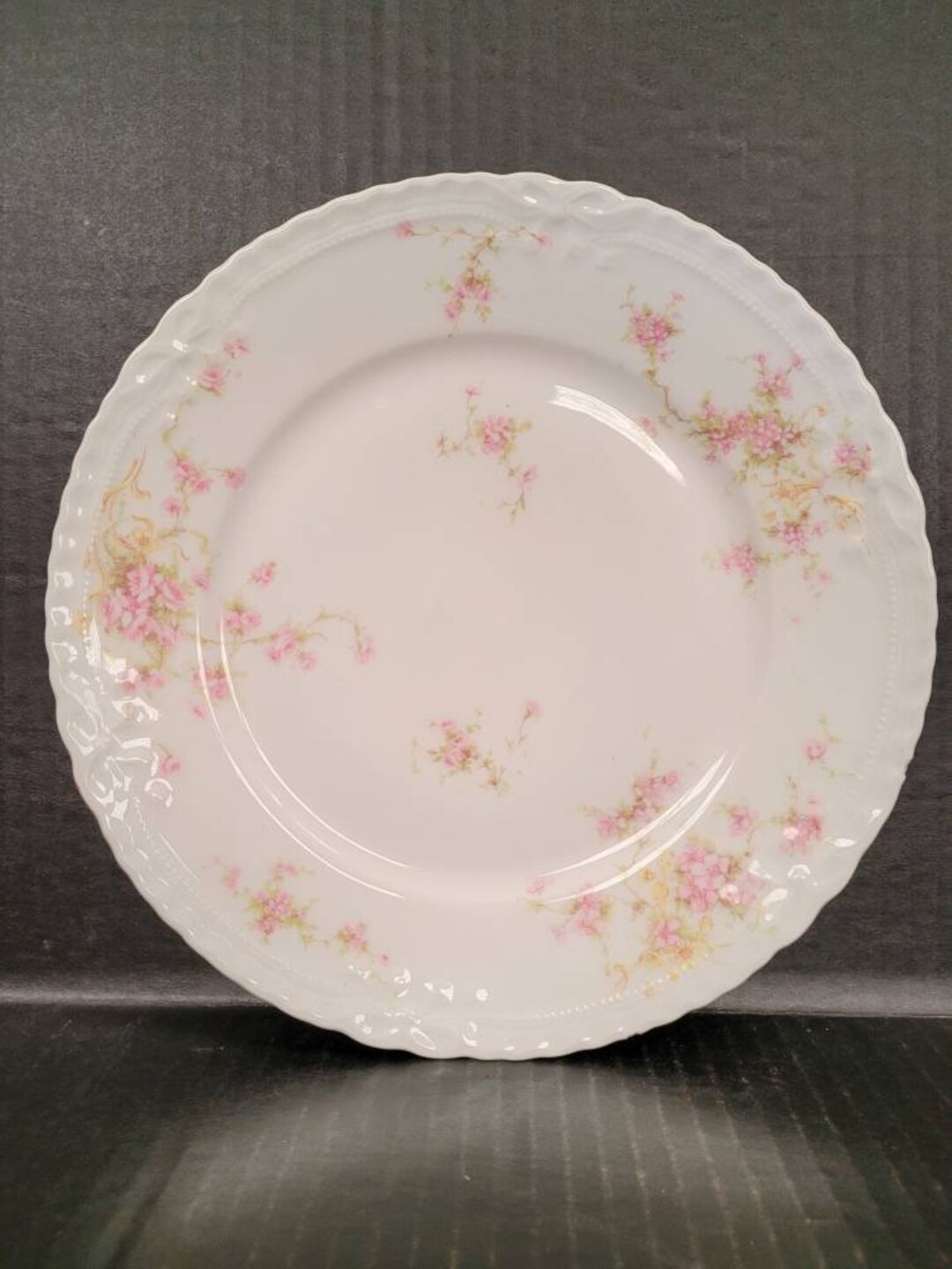 Antique Theodore Haviland LIMOGES Apple Blossom Porcelain Fine China Dinner Plate Etsy