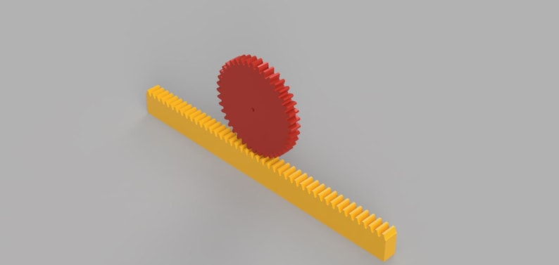 2 Inch Gear With 7 Inch Rack 20DP DIGITAL FILES - Etsy
