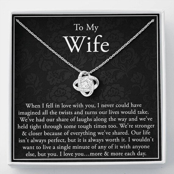 Anniversary Gift for Wife Wife Wedding Anniversary Gifts Etsy