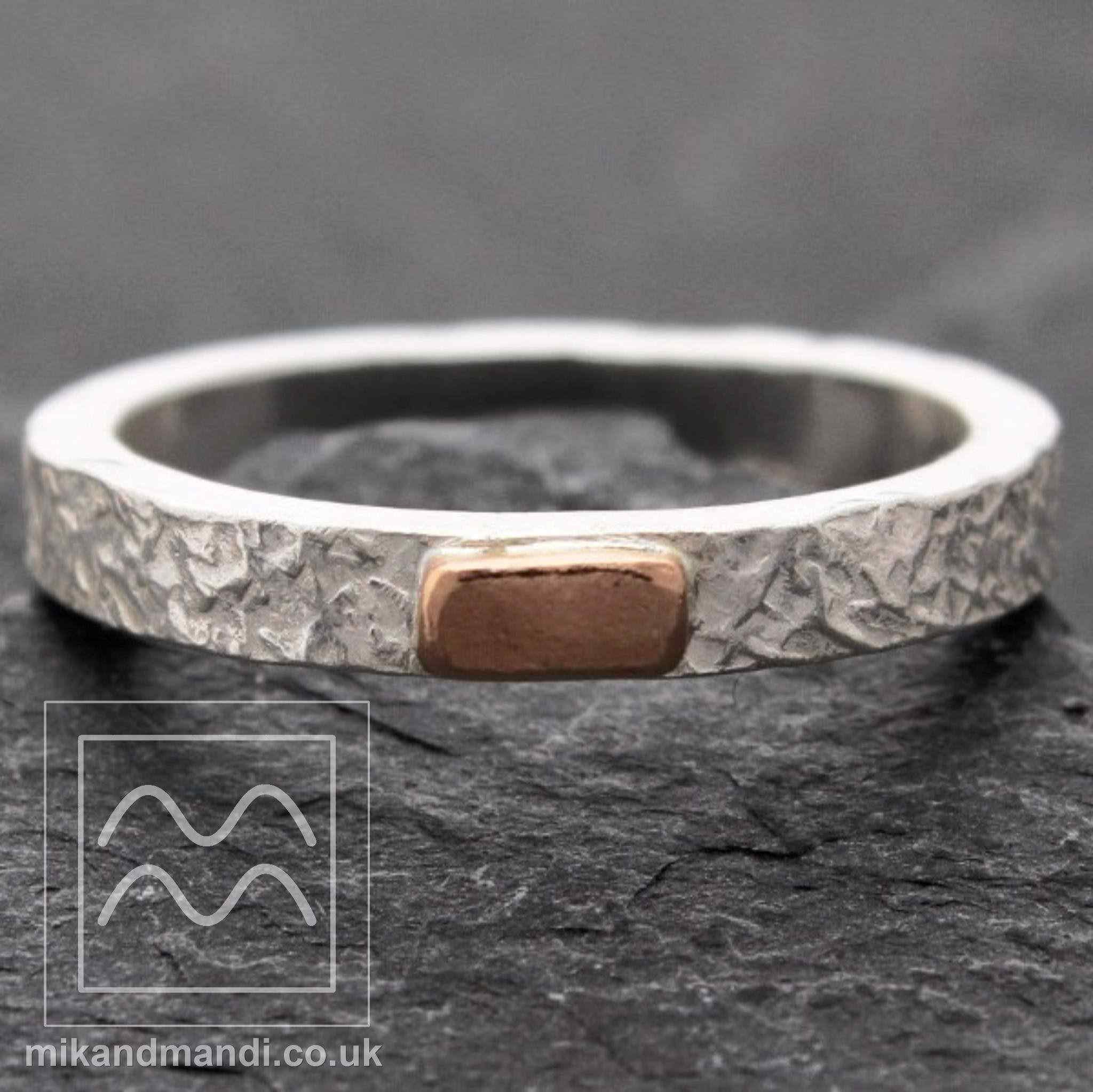 Anello Nuziale O Anello Impilabile A Fascia Semicircolare In Argento Sterling Plain Jane Da 2,5 Mm: Anelli Impilabili Sottili, Semplici Ed Eleganti - Italia - Foto 4