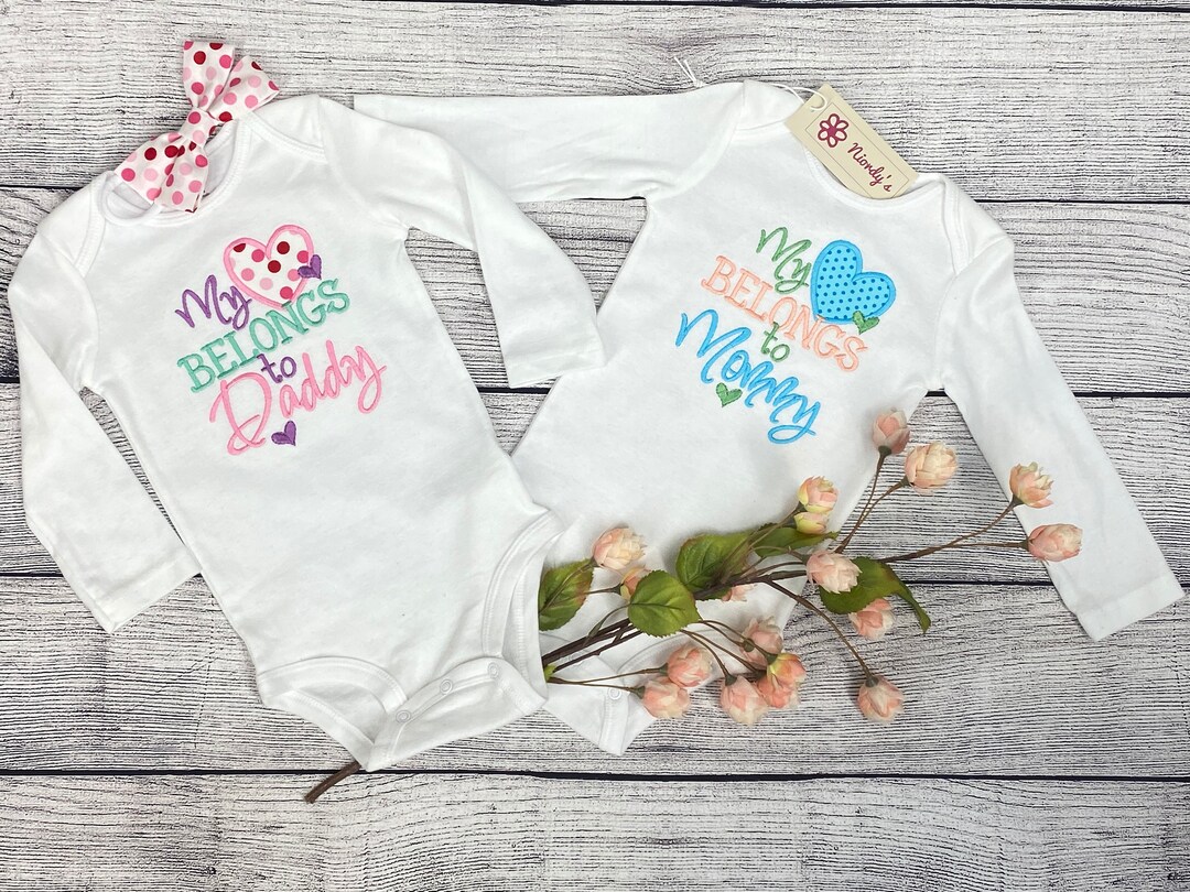 Twin Brother and Sister Valentine Bodysuit Set Twin Babies Etsy