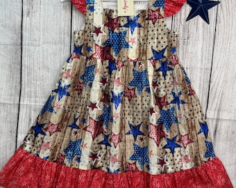 red white and blue tie dye dress Opulessa Red White And Blue Summer Boho Vacation Tie-Dye Maxi Dress,Fitted Knot Design Mermaid Hemline Ibiza Long Beach Resort Wear