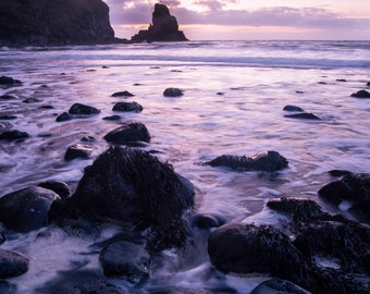 Talisker Bay Sunset, Isola di Skye, Stampa fotografica fine art