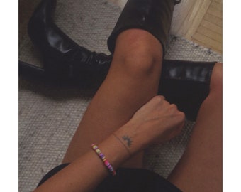 Pulsera Heishi/Palabras