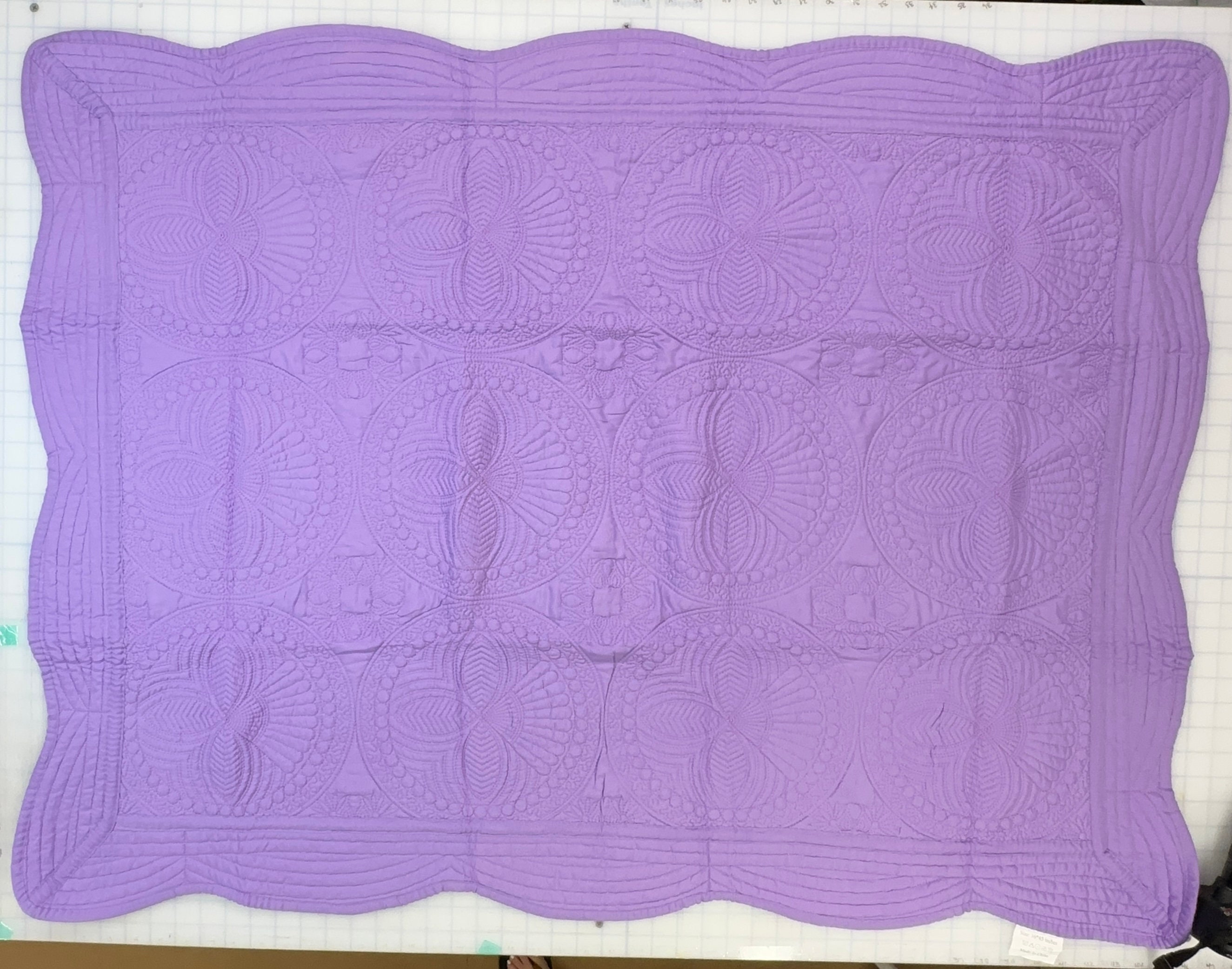 Heirloom Quilt Blank, Heirloom Baby Quilt, Embroidery Blank, Baby