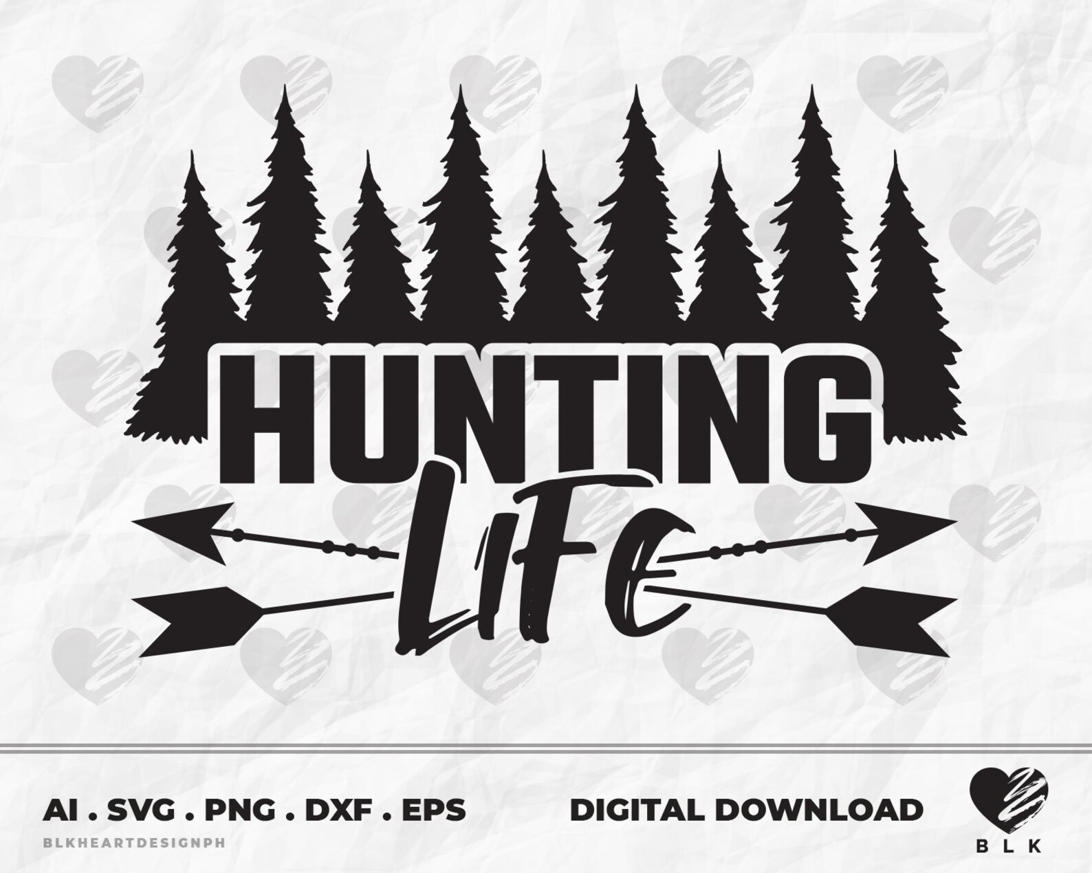 Hunting Life Hunting Svg Hunting Shirt Svg Hunting Logo Etsy