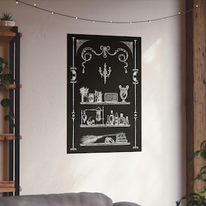 Magicians Apothecary - Matte Vertical Poster - 12&quot;x18&quot; - 16&quot;x24&quot; - 20&quot;x30&quot; - 24&quot;x36&quot; - Print