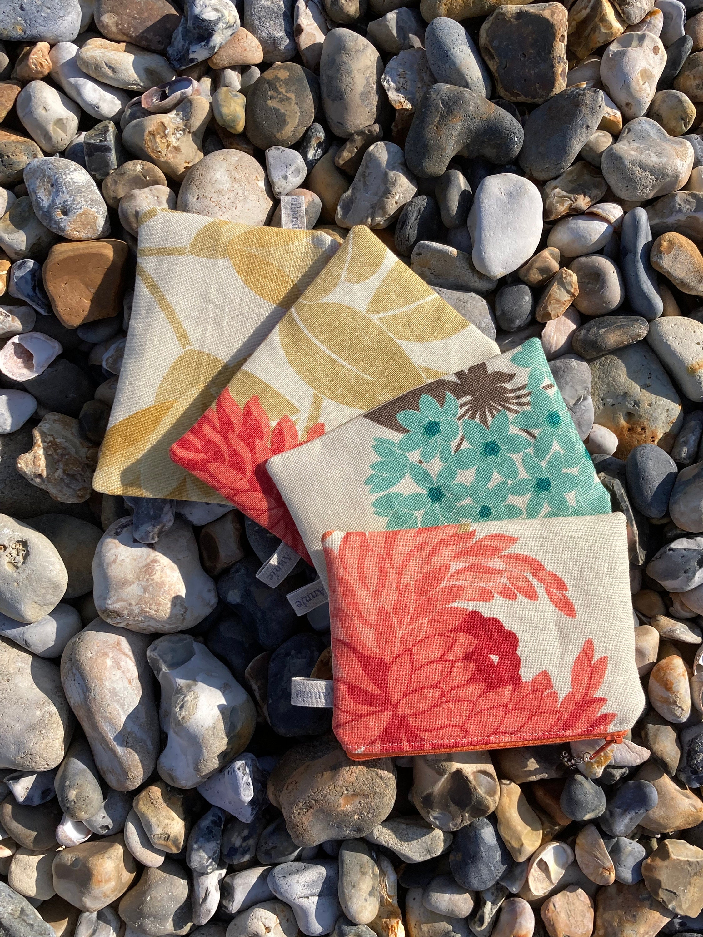 Upcycled Linen Fabric Purse Etsy