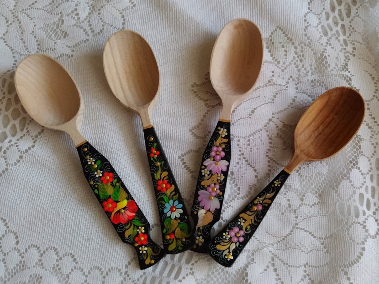 Large Wooden Spoon Tablespoon Souvenir Spoon for Kitchen Use Etsy