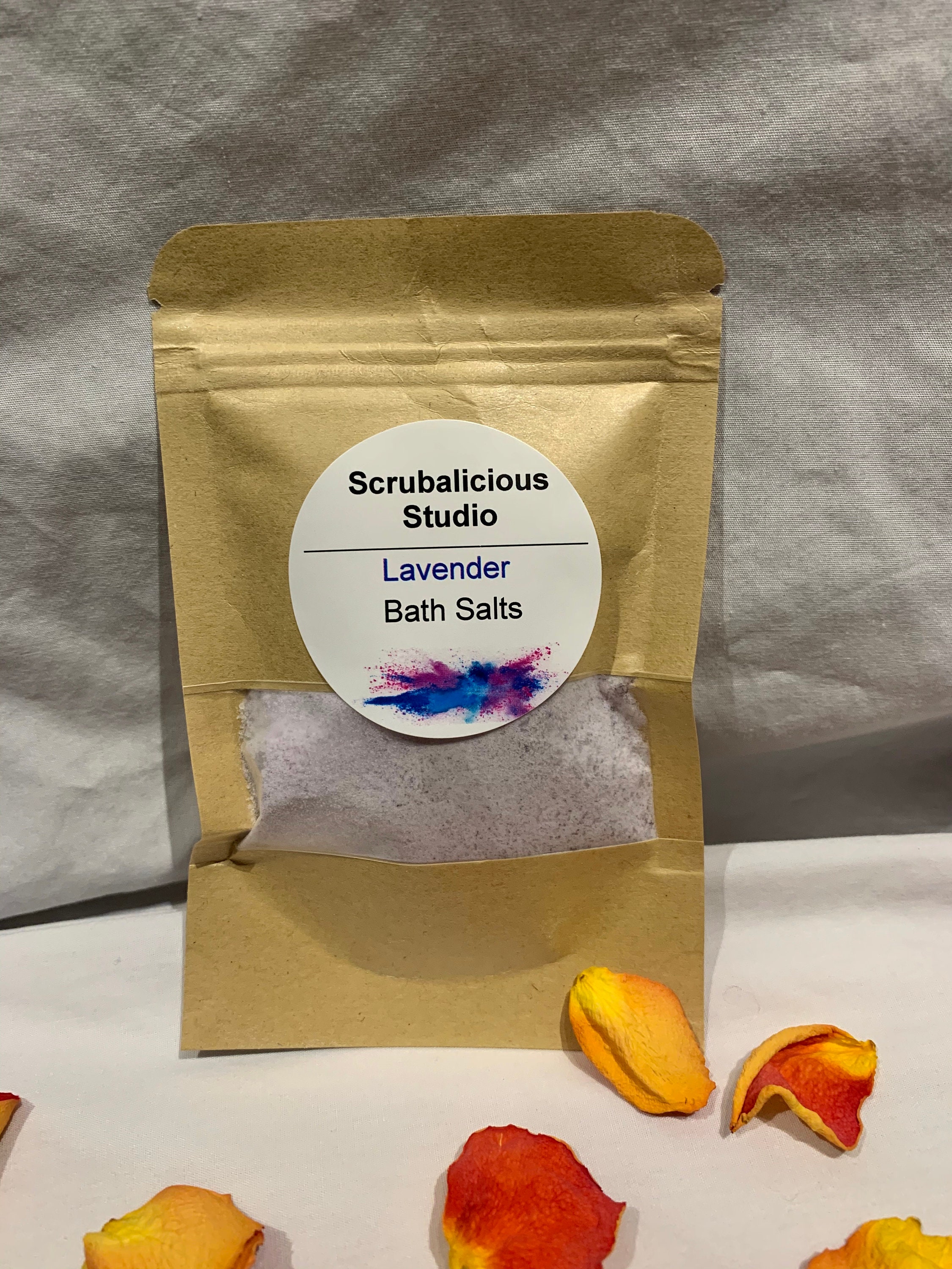 Alle natuurlijke Epsom Zout en Baking Soda Badzout Met Etsy