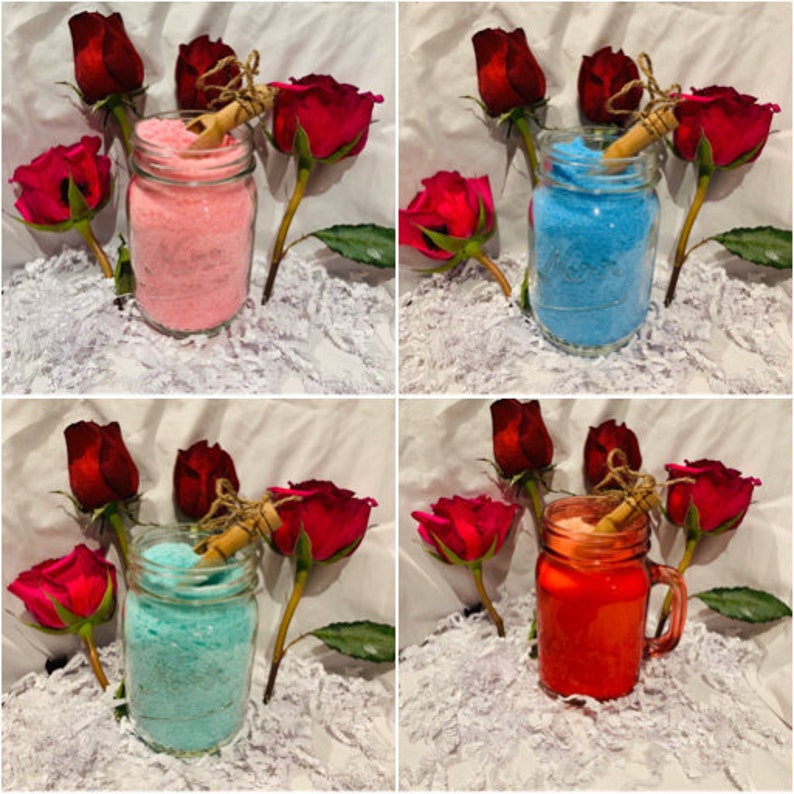 CUSTOM Epsom Salt and Baking Soda All Natural Bath Salts Etsy