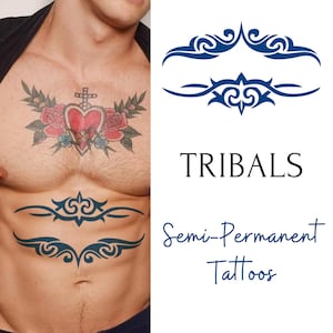 Thrúd GOW Temporary Tattoos for Cosplayers. 2 full sleeves