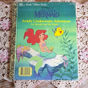 The Little Mermaid: Ariel’s Underwater Adventure – Little Golden Book 1989