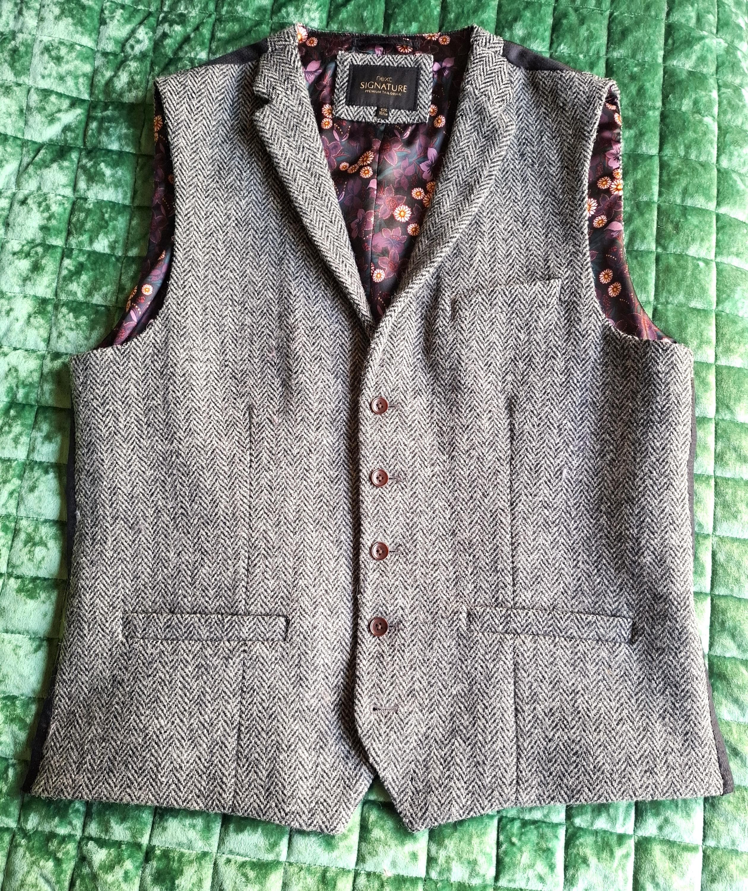 Gilet Tweed - Etsy Canada