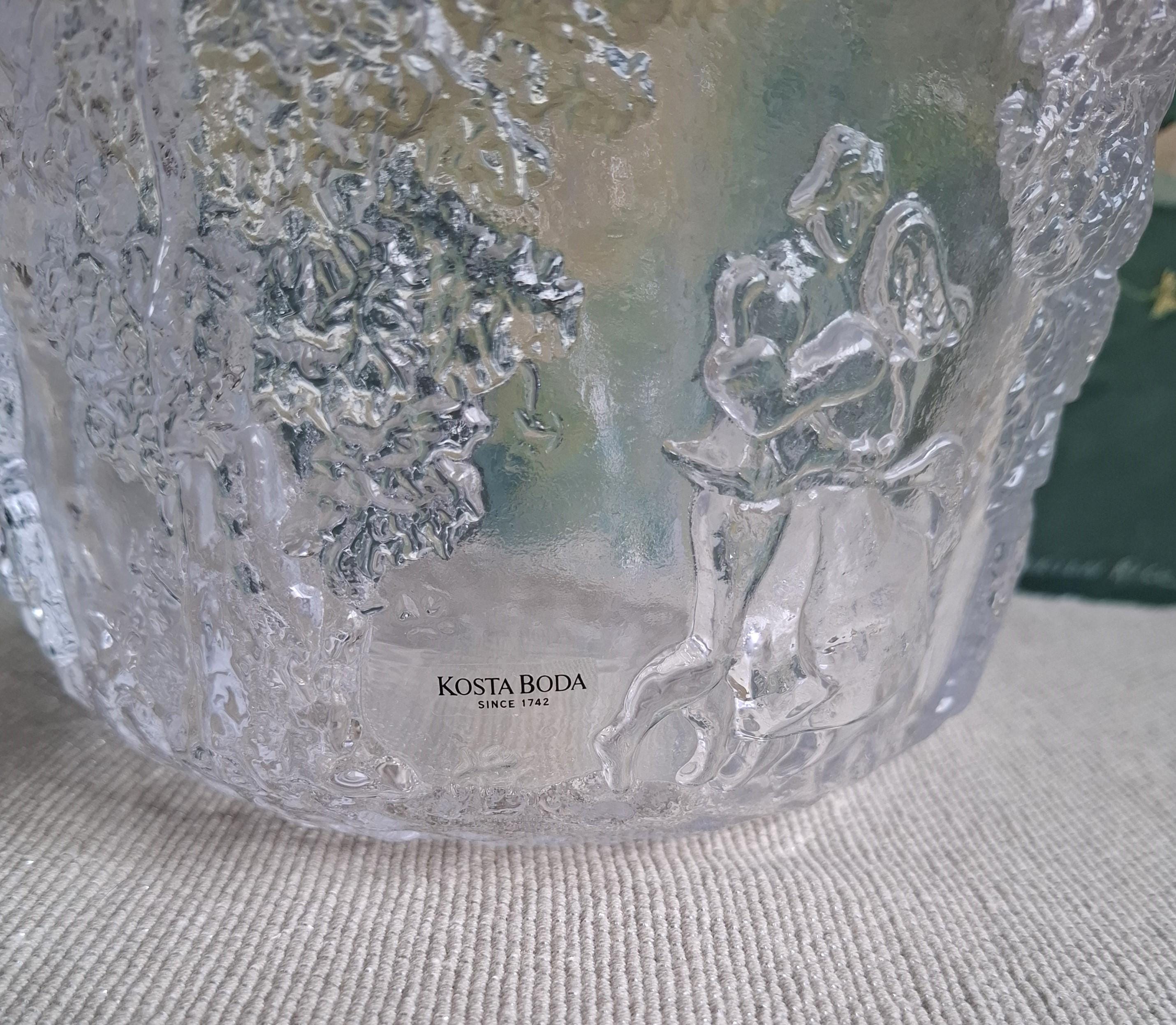 ヴィンテージ Kosta Boda 「Rhapsody」 クリスタル ボウル – Kjell