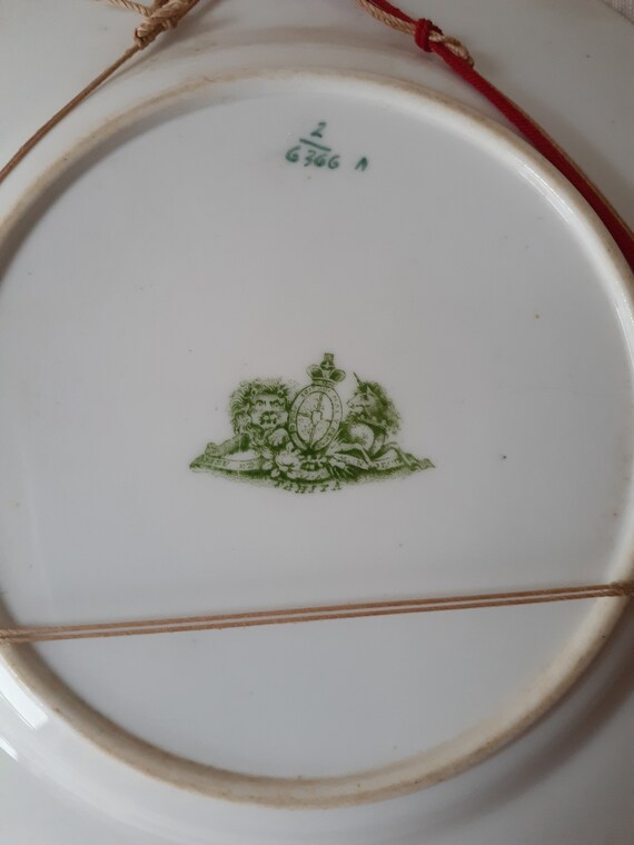 19世紀のジョン・リッジウェイによる手描きのアンティークプレート