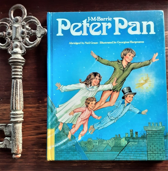 Peter Pan 1985 by J.M. Barrie Abridged by Neil Grant Etsy UK