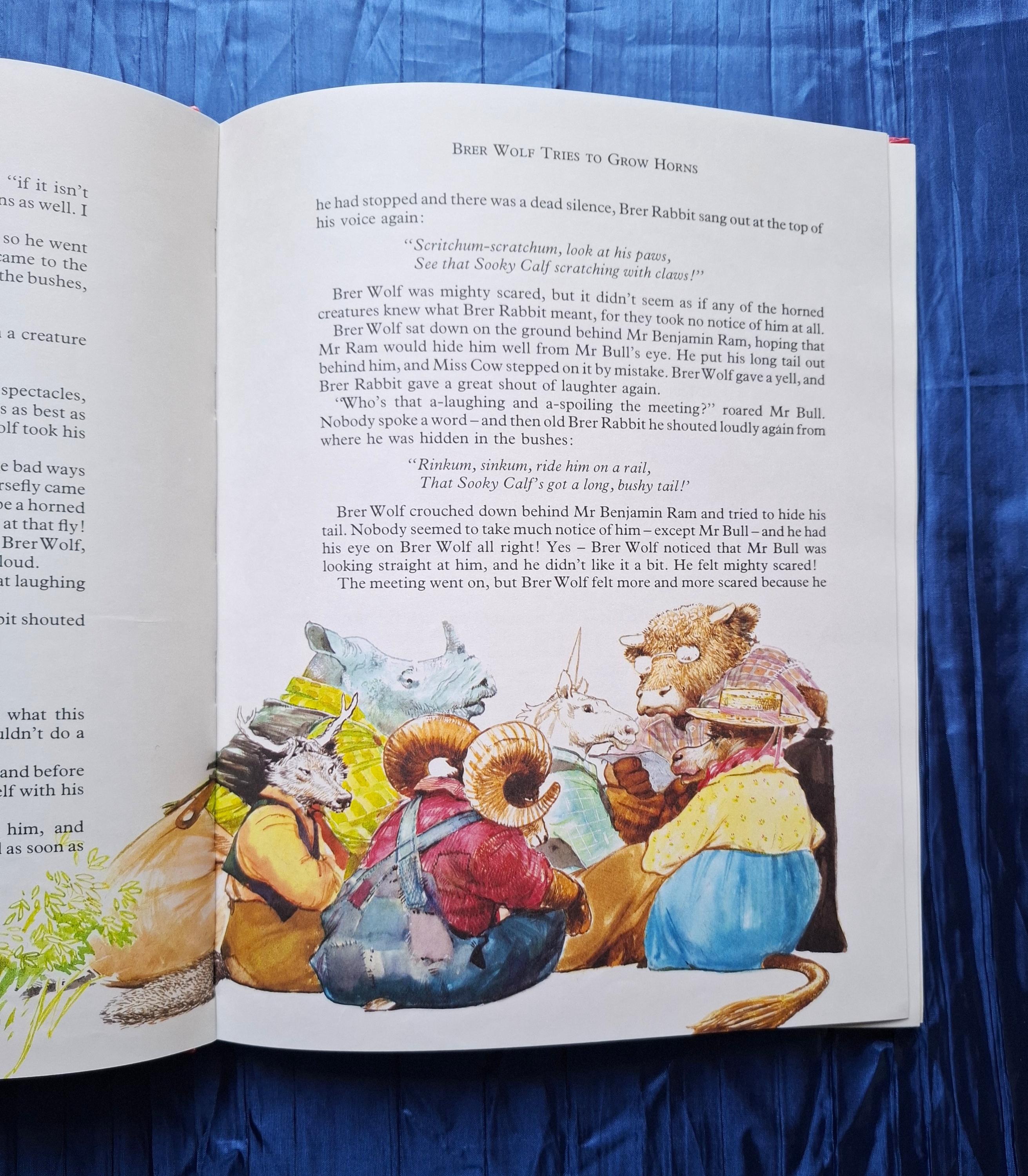 Vintage Enid Blyton’s Brer Rabbit Book | Illustrated 1986 Large ...