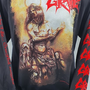 GRAVE And Here I Die...Satisfied long sleeve