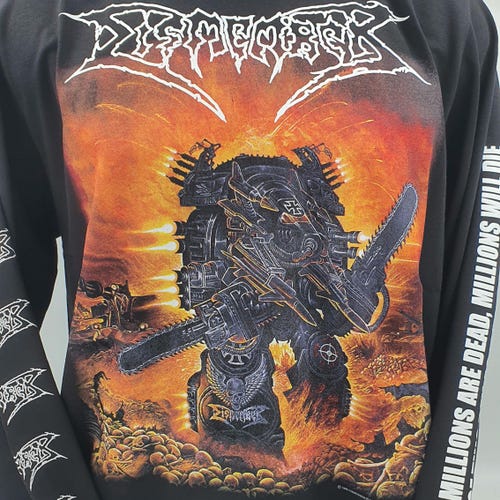 DISMEMBER Massive Killing Capacity Long Sleeve - Etsy