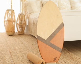 Handmade Balance Board | Balanceboard "schtYlo" | Gleichgewichtstraining