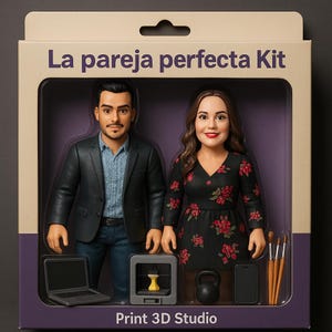 Action figure personalizzata o da collezione - Figura personalizzata - Stampa 3D - Cartone animato - Resina - Vernice 3D - Stampa 3D