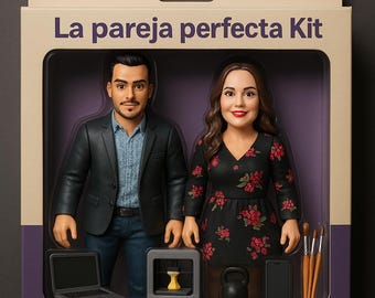 Custom action figure or collectible - Custom figure - 3D printing - Cartoon - Resin - 3D paint - 3D print