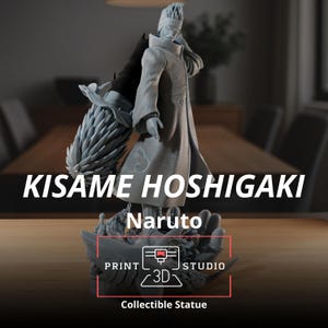 Monster of the Hidden Mist - Zeer gedetailleerde 16K 3D-geprinte figuur - Kisame Hoshigaki - Naruto