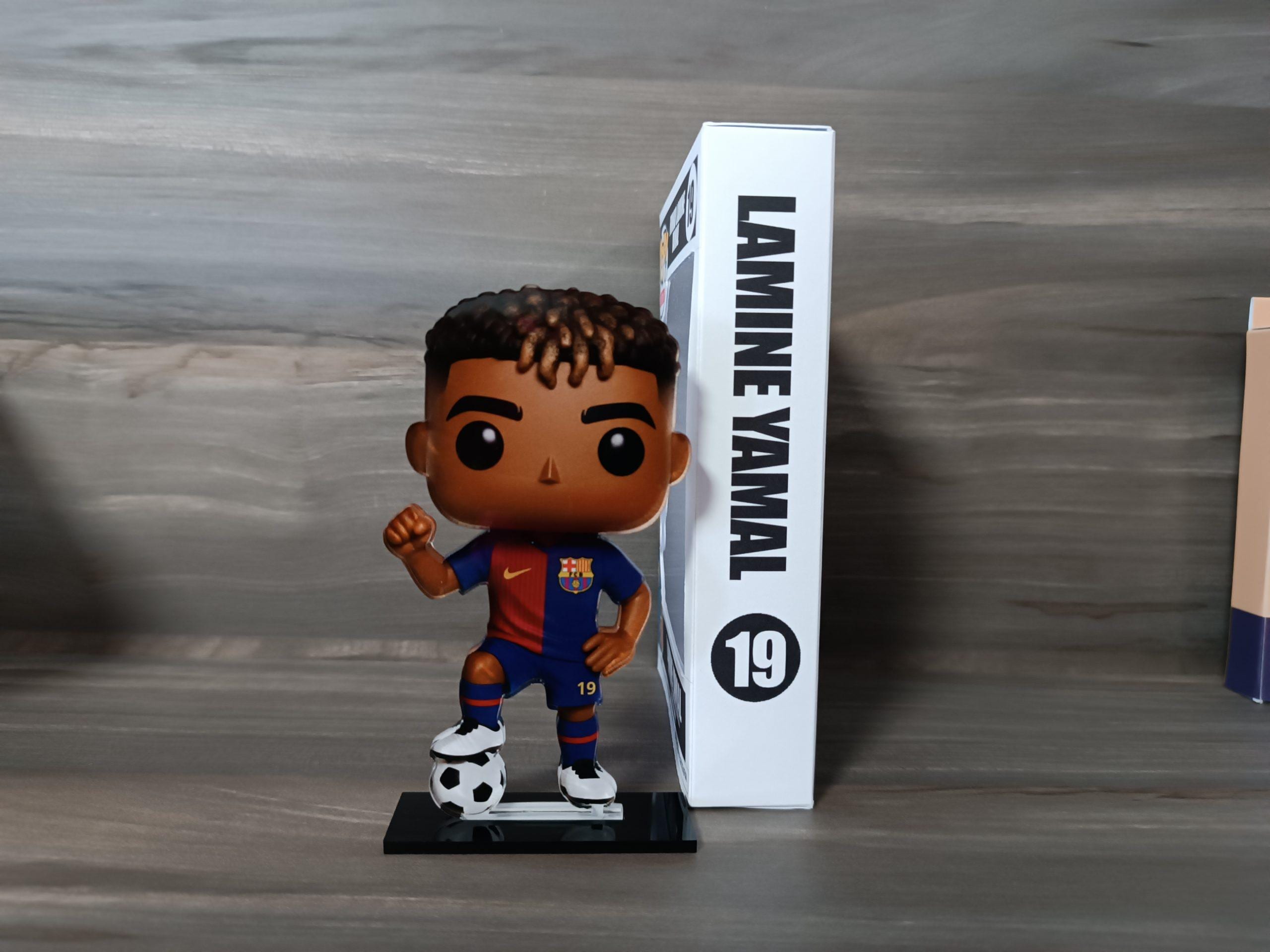 Lamine Yamal - 2D Figure - Cartoon - Funko Style Figure - Custom