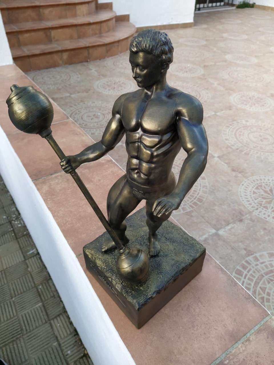 Sandow Statue Mr Olympia Bodybuilding Winner Gift STL File for 3D Print -   Norway