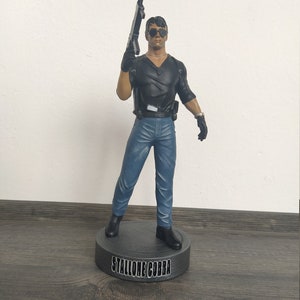 Cobra - Cobra movie - Sylvester Stallone - 3D Printing - Resin - PLA - Figure Painting - 3D Print - 3D paint - Garage Kit