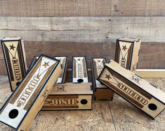 Custom Made Puerto Rican Domino Box, Dominos Not Included