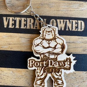 Port Dawg Keychain