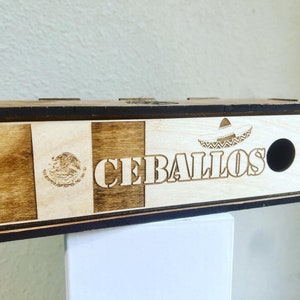 Custom Made Mexican Domino Box, Dominos Not Included