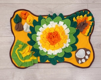 Washable Snuffle Mat for Dogs & Cats: Enrichment Foraging Toy