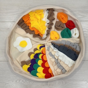Washable Snuffle Mat for Pets: Enrichment & Foraging Game
