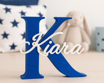 Personalized 3D Letter with Name – Nursery Decor & Unique Baby Gift