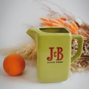 Vintage J&B Scotch Whisky Keramik Krug Retro