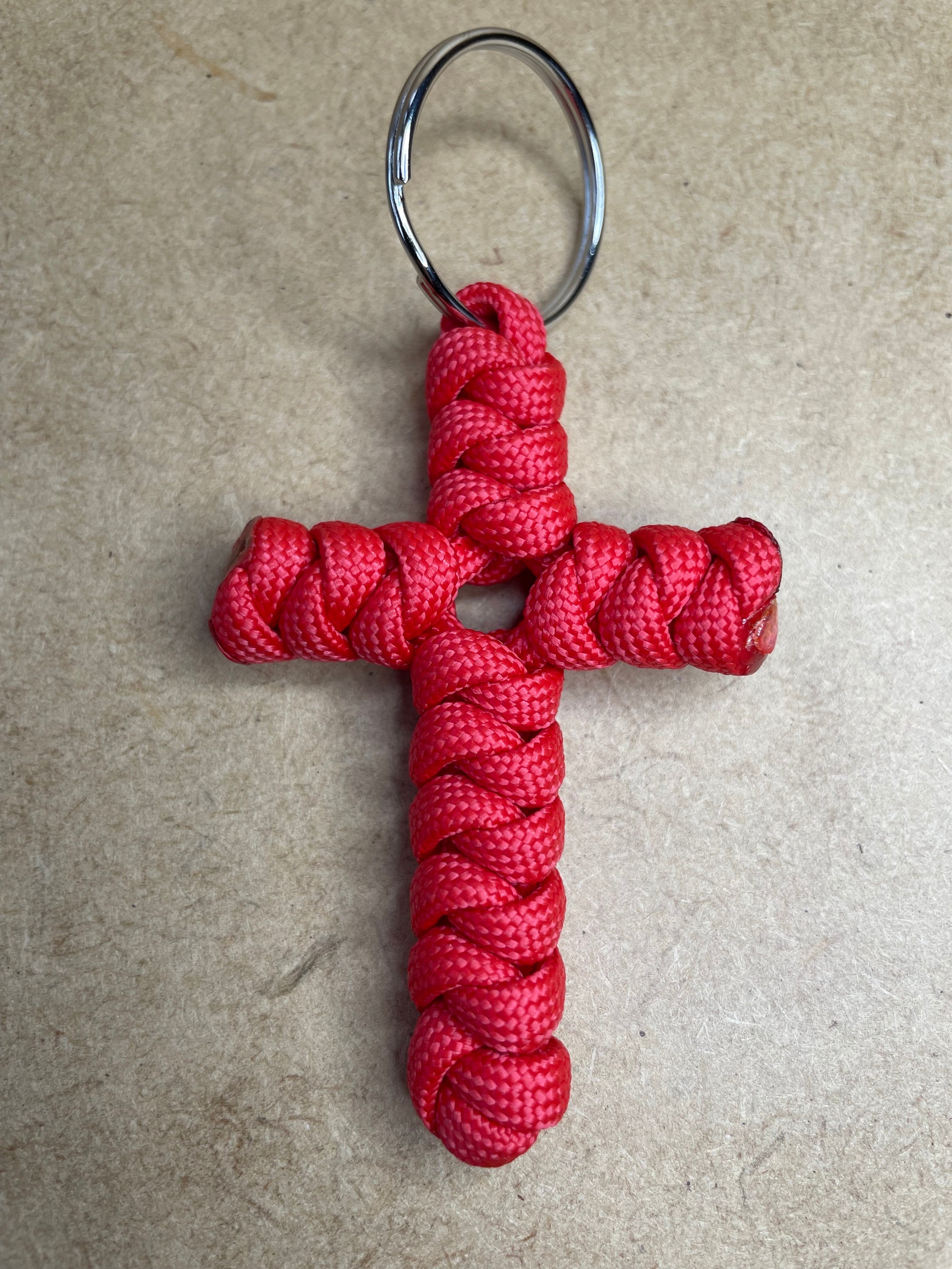 Cross Paracord Keychain