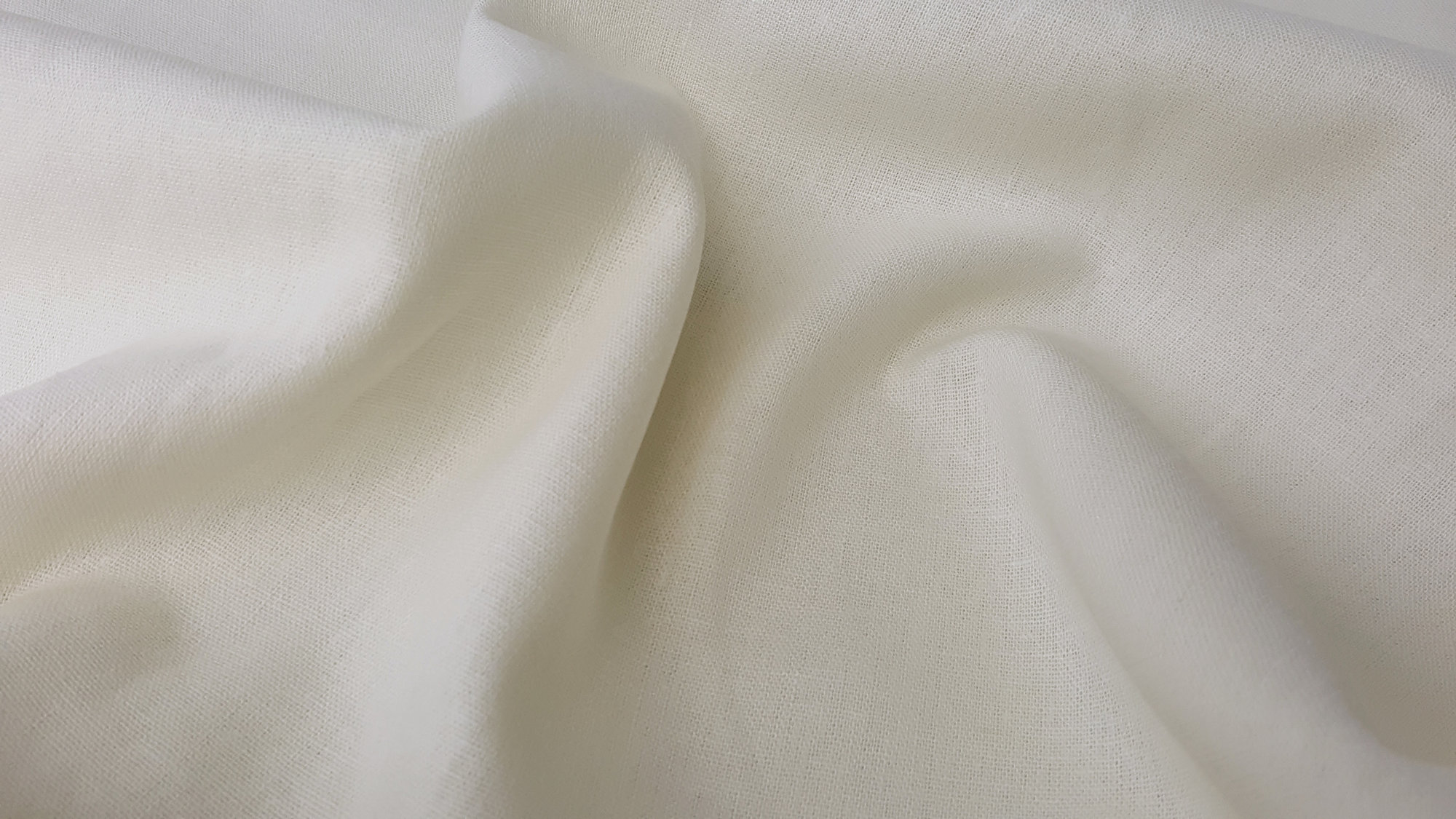 Linen Rayon Blend Fabric BTY Ivory Cream Pastel 52 W Etsy