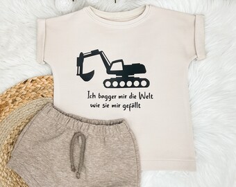 T Shirt mit print