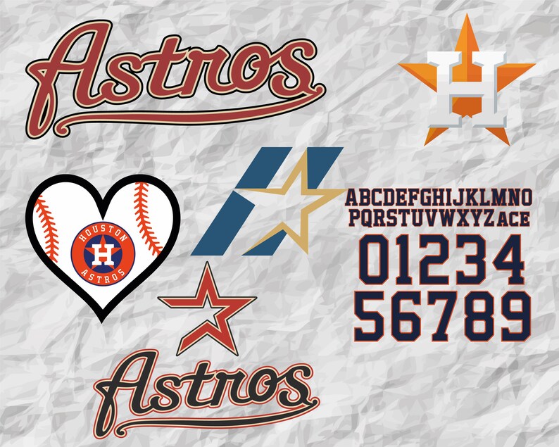 Download Astros Svg Houston Astros Svg Astros Logo Svg Baseball | Etsy
